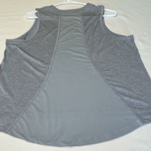 Avia Womens athletic tank top - gray - large (Check out view of back)